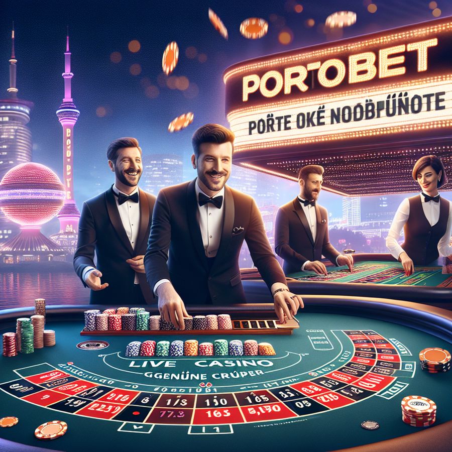Portobet’te Canlı Casino: Gerçek Krupiyelerle Masa Keyfi